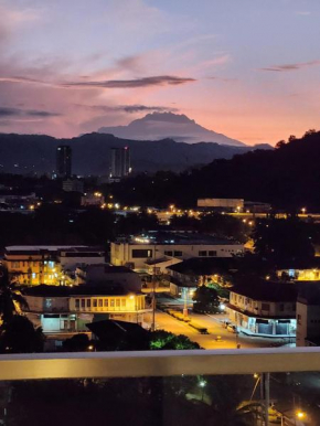 Mt Kinabalu , Sea View & Sunset Living , Aru Suites , Borneo